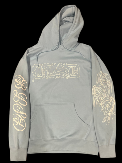 Baby Blue-Family Hoodie